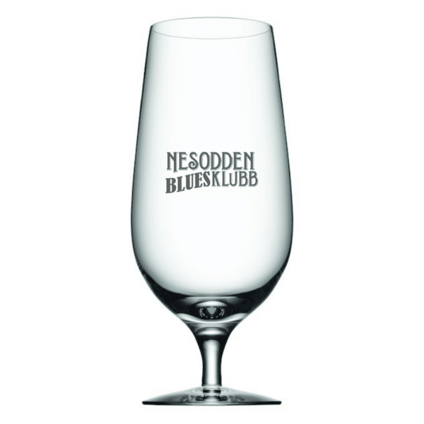 Nesodden Bluesklubb ølglass