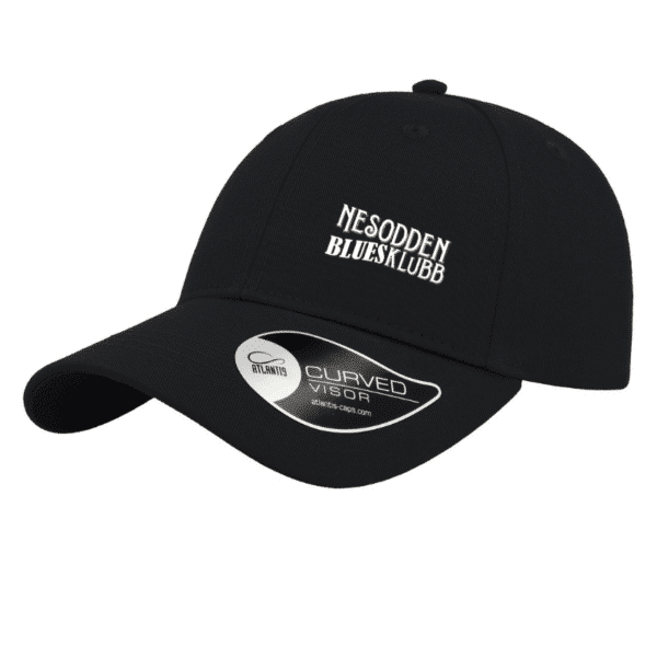 Nesodden Bluesklubb caps sort