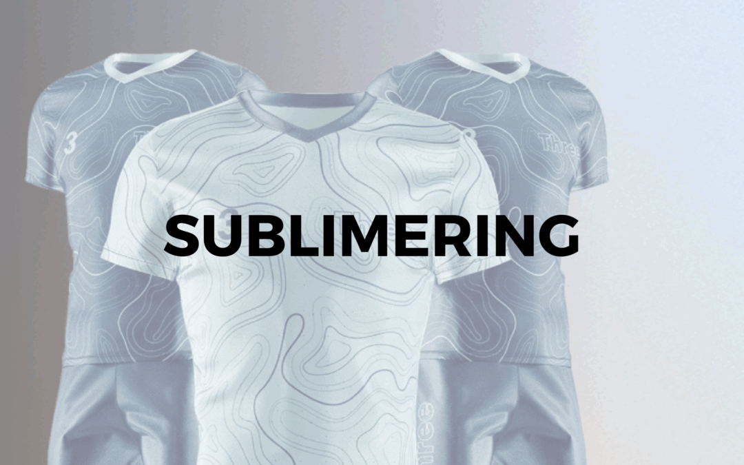 Full designfrihet med sublimert merch
