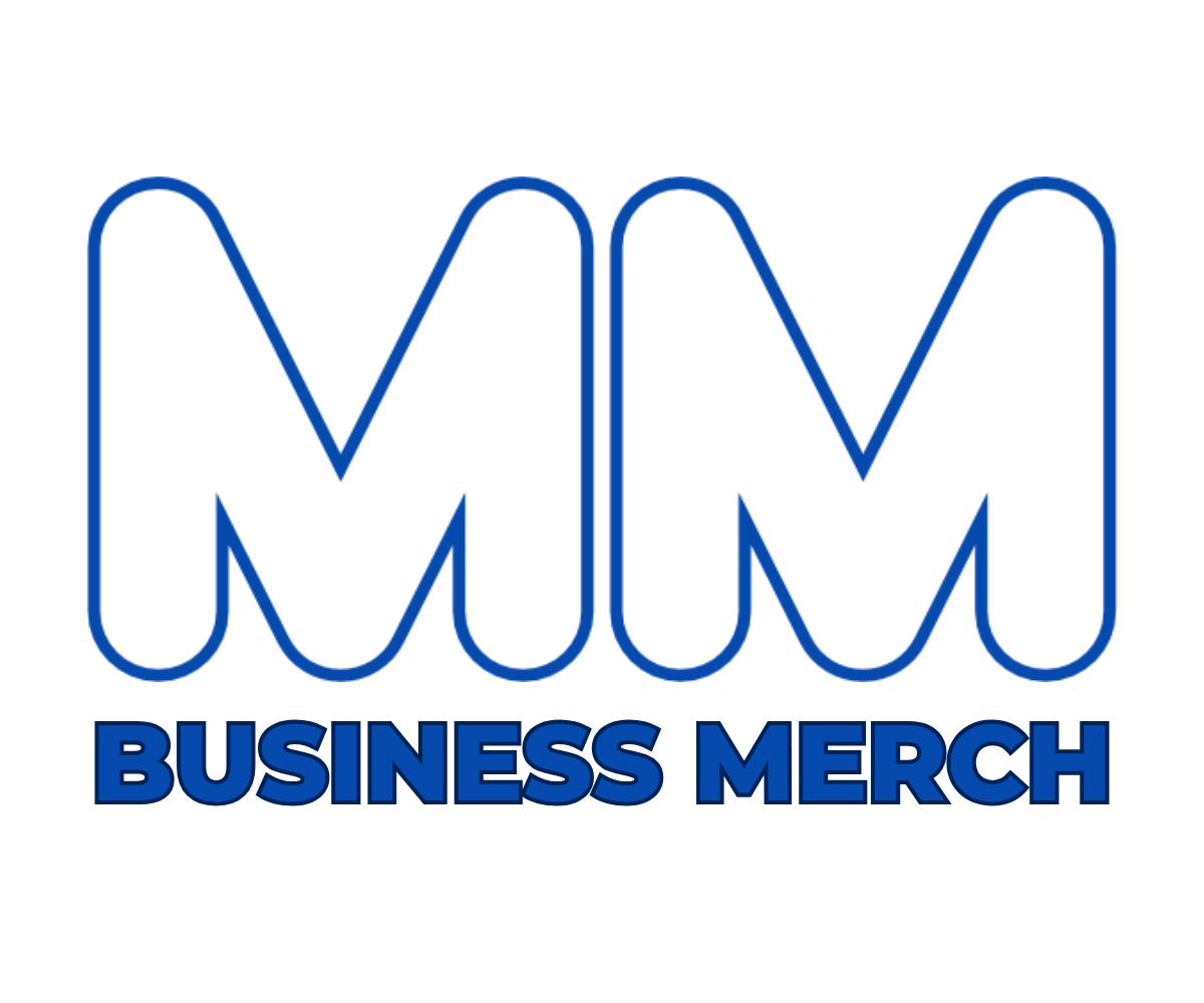 Merch Mate Business Merch logo vertikal transparent