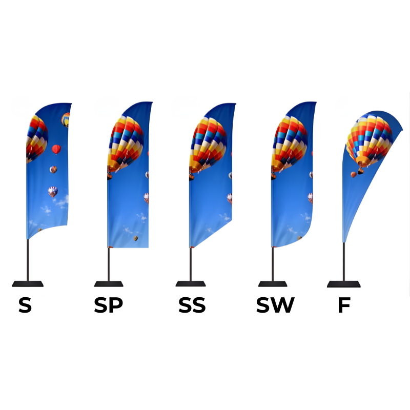 Beachflagg SW Basic - Bilde 4