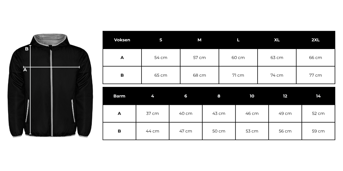 Size-Chart-5088-Angelo-windbraker_NO