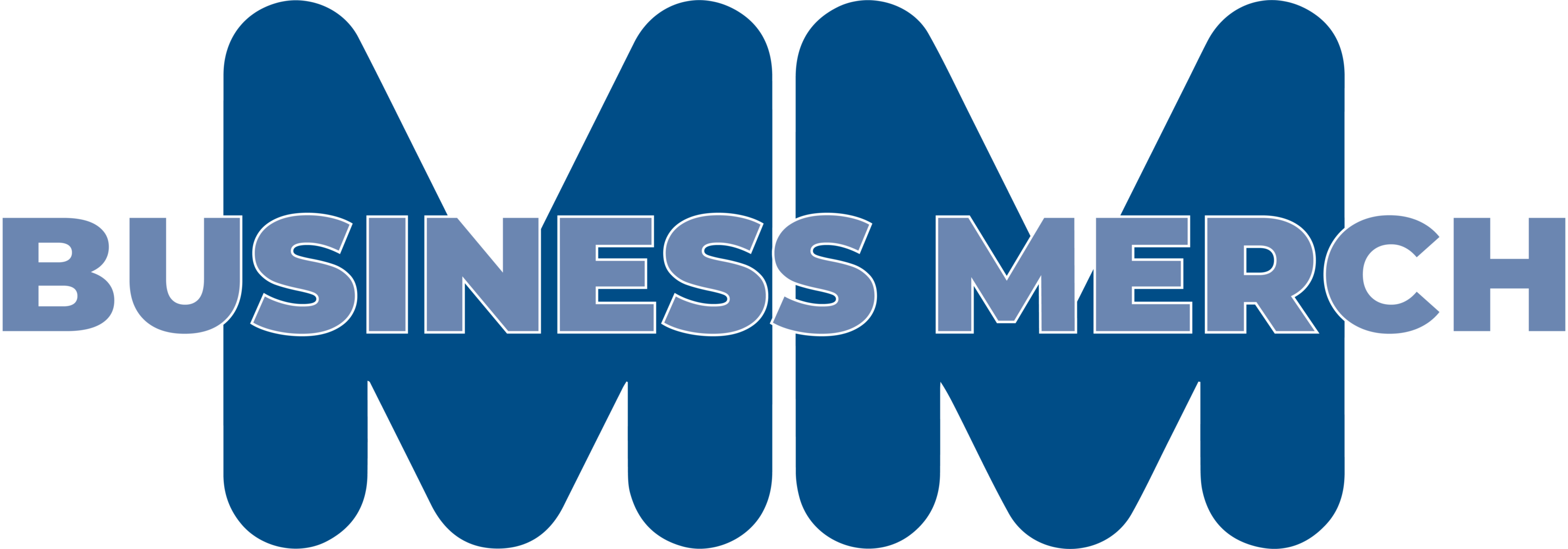MM Business Merch logo blue MM Business Merch logo
